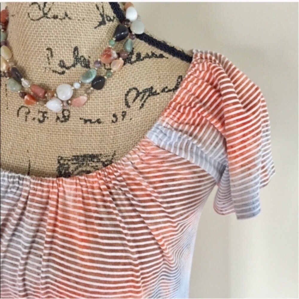 •Arden B• sunset striped top {C2} - Picture 3 of 5